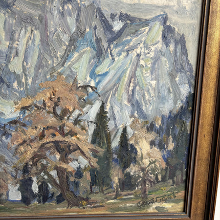 Classic Landscape Oil Painting "Snowy Mountains" Traditional Large Art Holland Art Shop