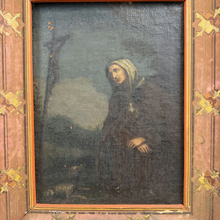 19th Century Antique Portrait Oil Painting "Framed Painting" Art Holland Art Shop