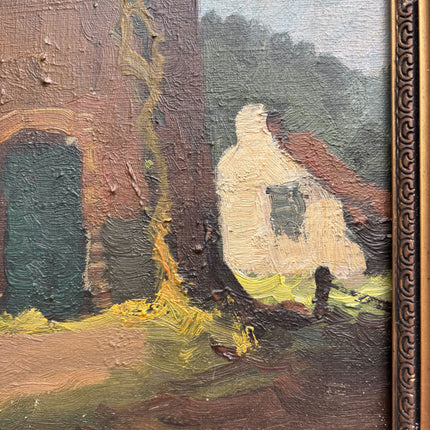 Classic Landscape Oil Painting "Ruined Arch" Expressive Art Holland Art Shop