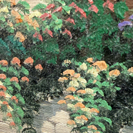 Handcrafted Landscape Oil Painting "Stone Cottage" Refined Artwork Holland Art Shop