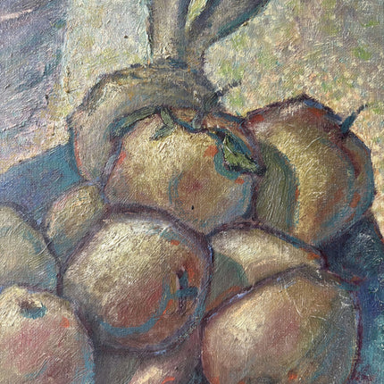 Traditional Still Life Oil Painting "Bowl Apples" Original Art Holland Art Shop