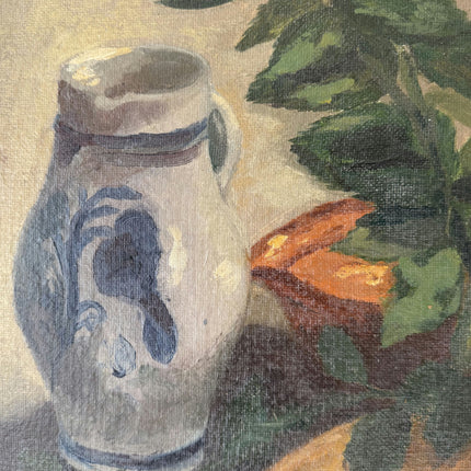 Timeless Still Life Oil Painting "Blue Pitcher" Classic Art Holland Art Shop