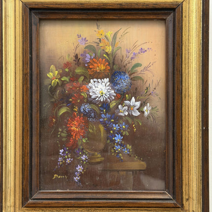 Handcrafted Floral Still Life Oil Painting "Flower Bouquet" Small Artwork Holland Art Shop