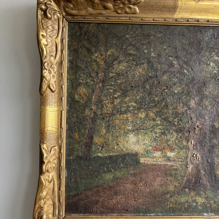 Classic Landscape Oil Painting "Gilded Frame" Expressive Artwork Holland Art Shop