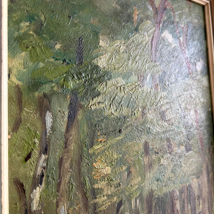 Original Landscape Oil Painting "Framed Painting" Handcrafted French Artwork Holland Art Shop