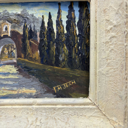 Rustic Landscape Oil Painting "Stone Arch" Elegant French Artwork Holland Art Shop