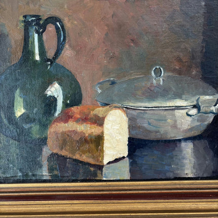 1926 Still Life "Green Jug" Artwork Holland Art Shop