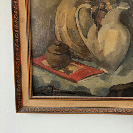 Fine Oil Painting Still Life "Flowering Jug" Classic Large Artwork Holland Art Shop