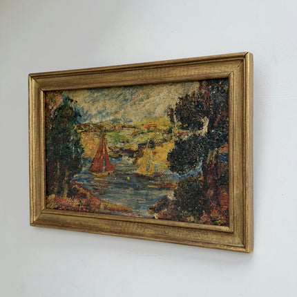 Refined Seascape Oil Painting "Framed Painting" Expressive Artwork Holland Art Shop