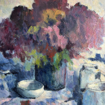 Traditional Floral Still Life Oil Painting "Flower Vase" Timeless Dutch Art Holland Art Shop