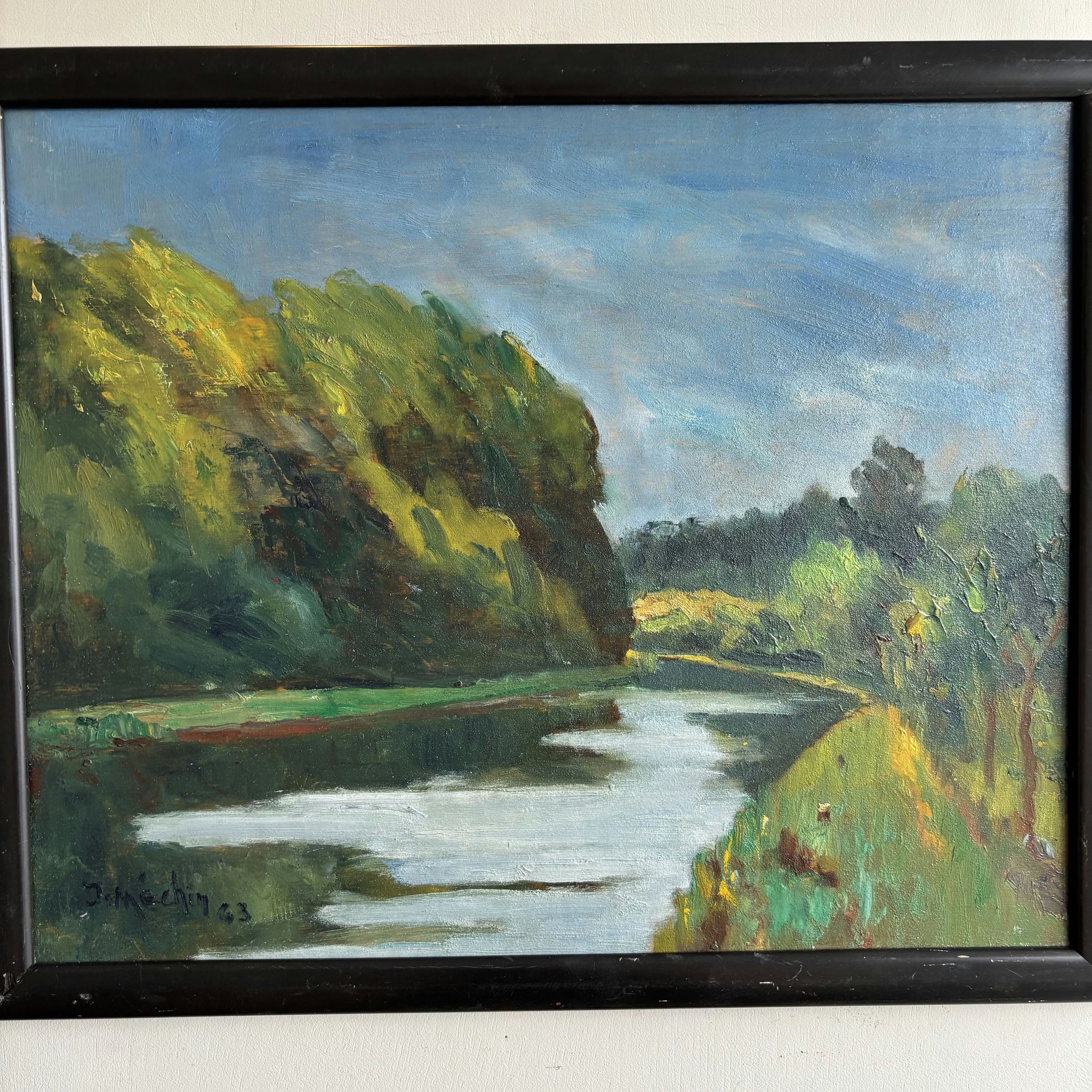 Authentic Landscape Oil Painting 