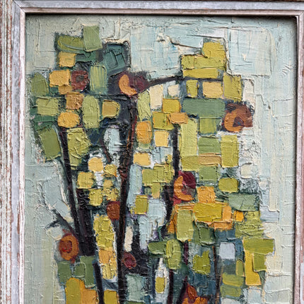 Handcrafted Landscape Oil Painting "Autumn Trees" Elegant Large Art Holland Art Shop