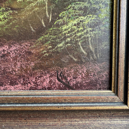 Detailed Landscape Oil Painting "Sheep Flock" Authentic Large Art Holland Art Shop