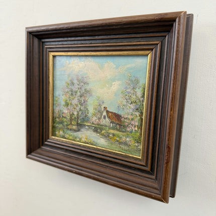 Vintage Still Life Oil Painting "Framed Painting" Authentic Small Art Holland Art Shop