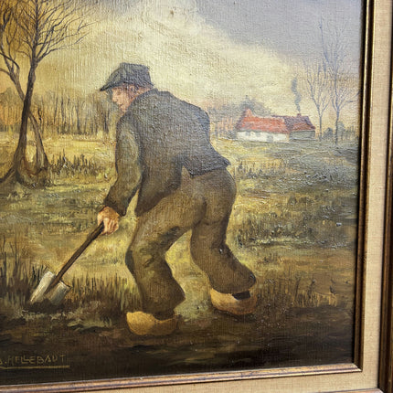 Traditional Figurative Oil Painting "Old Man" Elegant Art Holland Art Shop