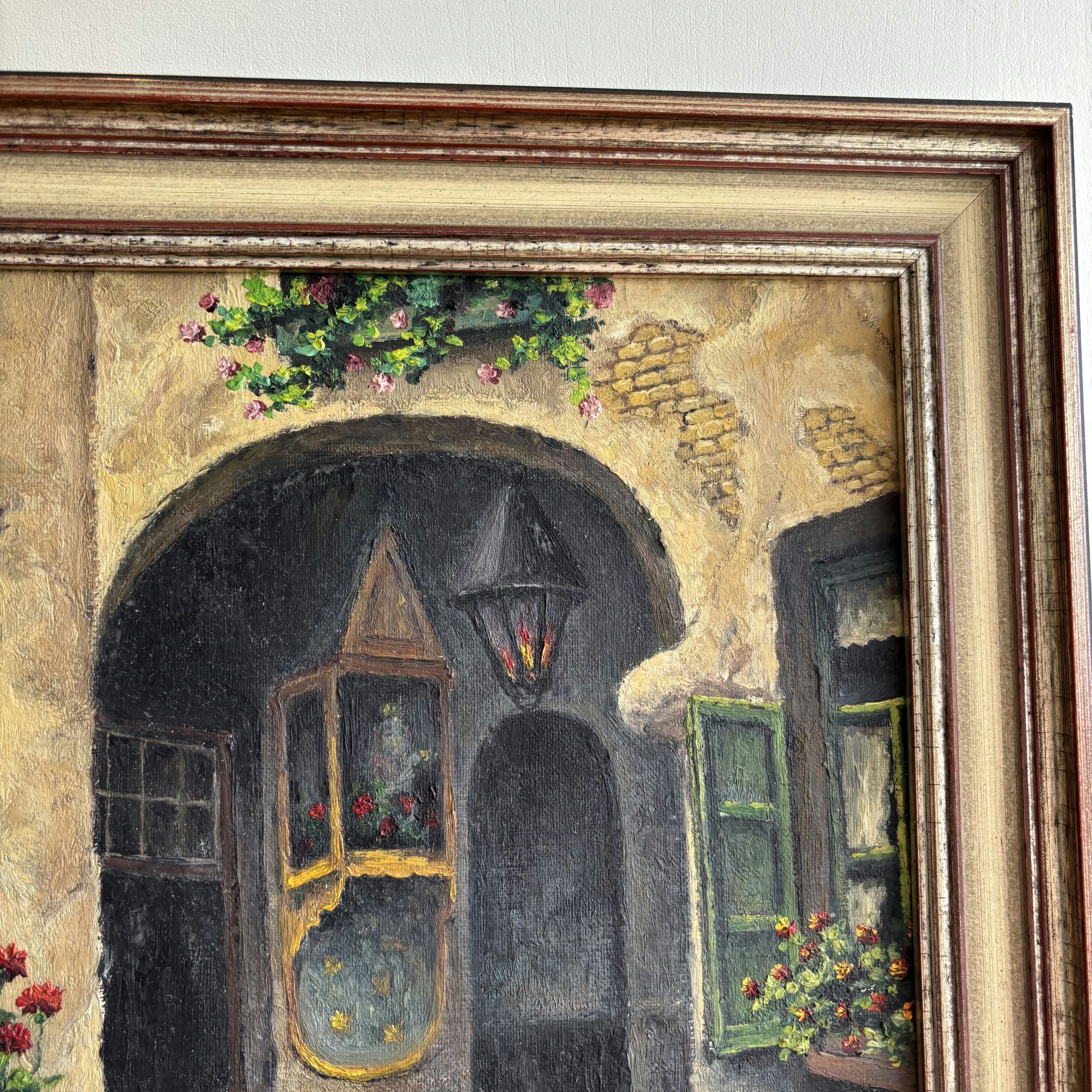 Original Cityscape Oil Painting 