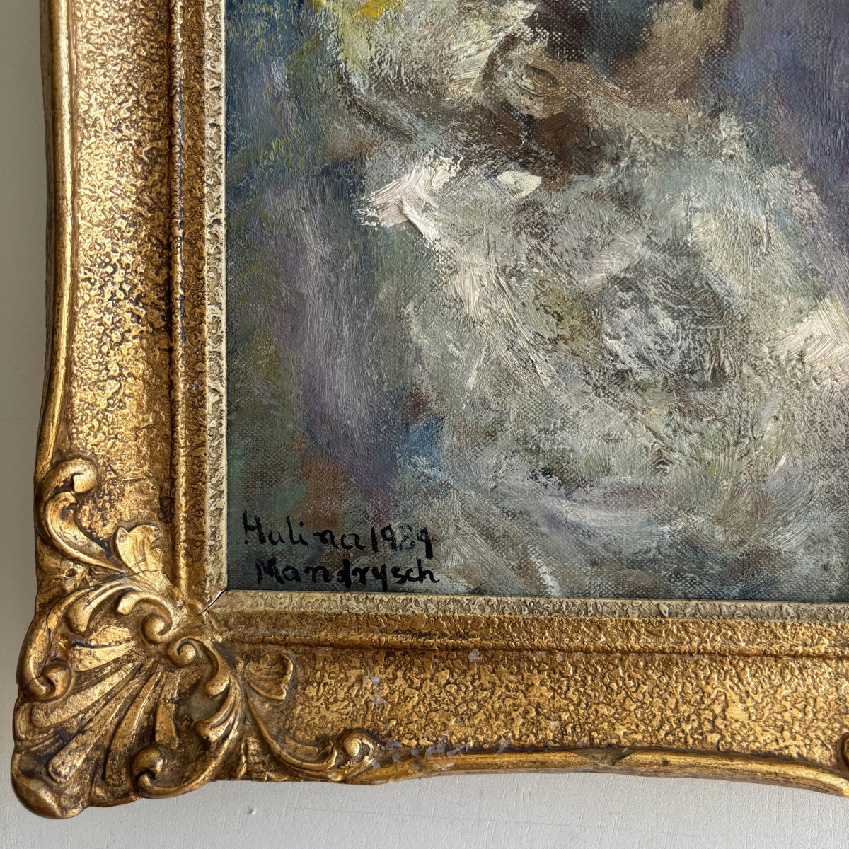 Expressive Portrait Oil Painting 
