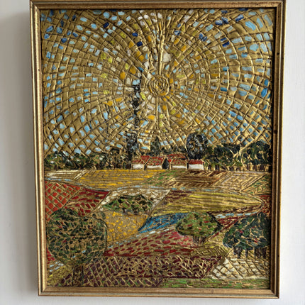 Timeless Landscape Oil Painting "Radiant Sun" Original Artwork Holland Art Shop