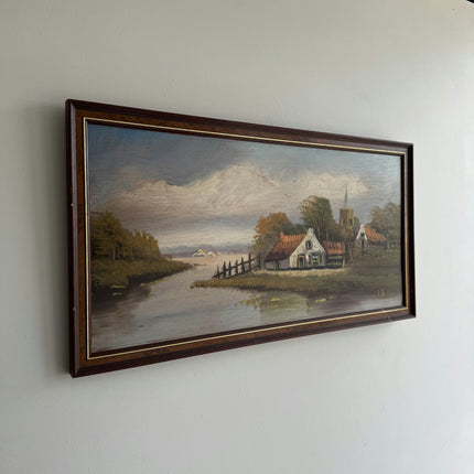 Rustic Landscape Oil Painting "Framed Painting" Refined Art Holland Art Shop