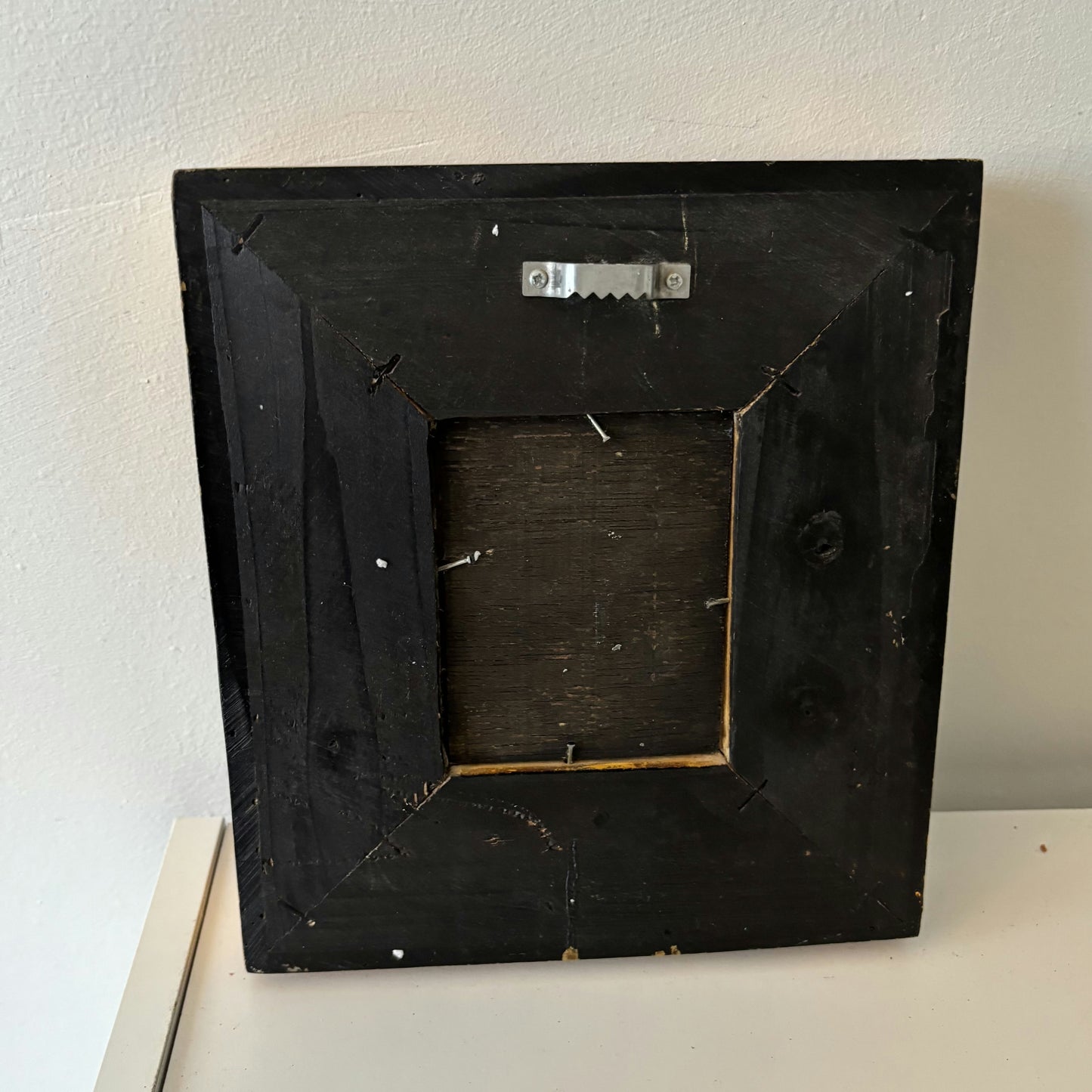 Marvelous Cityscape Oil Painting "Canal Scene" Handcrafted Small Artwork