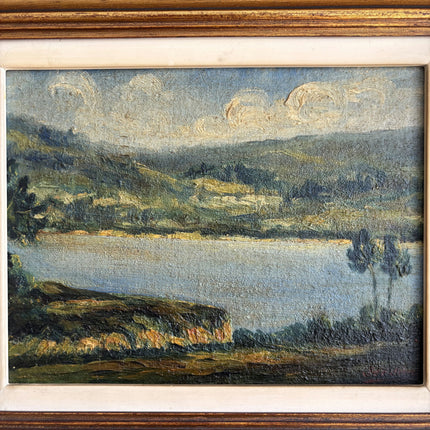 Rustic Landscape Oil Painting "Gilded Frame" Timeless French Art Holland Art Shop