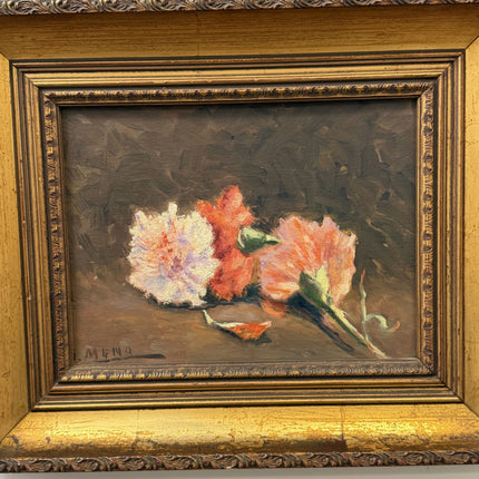 Elegant Floral Still Life Oil Painting "Peony Bouquet" Timeless Art Holland Art Shop