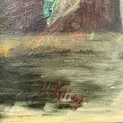 Expressive Floral Still Life Oil Painting "Vase Flowers" Traditional Art Holland Art Shop
