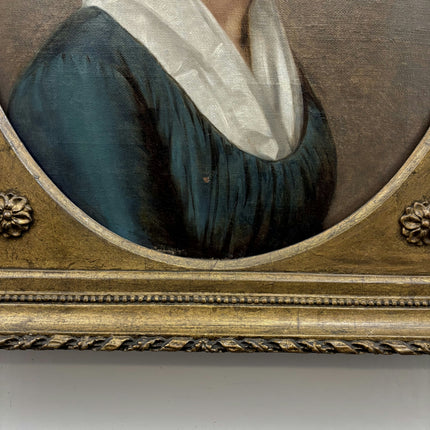 18th Century Portrait Oil Painting "Woman With Bonnet" Artwork Holland Art Shop