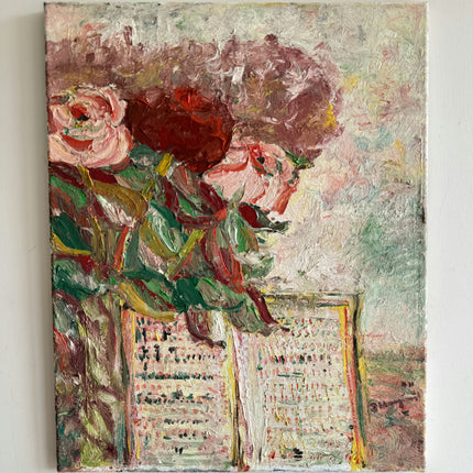Detailed Floral Still Life Oil Painting "Vase Flowers" Timeless Artwork Holland Art Shop
