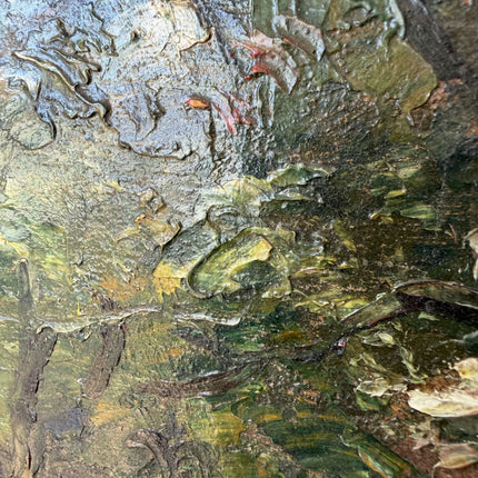 Elegant Still Life Oil Painting "Oak Tree" Original Art Holland Art Shop