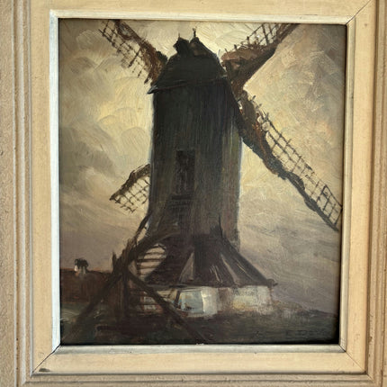 Rustic Landscape Oil Painting "Old Windmill" Classic Art Holland Art Shop