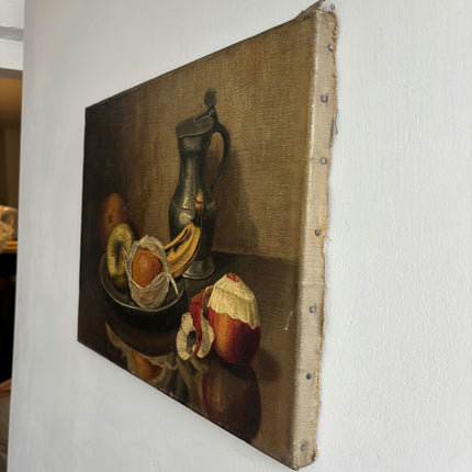 Traditional Still Life Oil Painting "Pewter Jug" Authentic Art Holland Art Shop