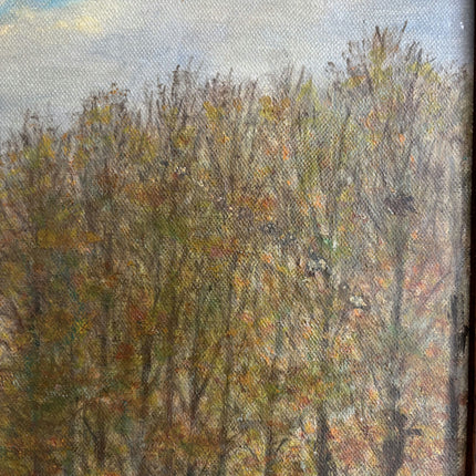 Detailed Landscape Oil Painting "Grazing Cows" Expressive Dutch Artwork Holland Art Shop