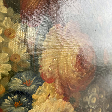 Traditional Floral Still Life Oil Painting "Flower Bouquet" Detailed Artwork Holland Art Shop