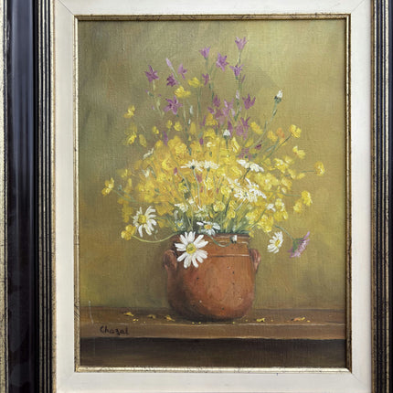 Classic Floral Still Life Oil Painting "Flowered Vase" Detailed Art Holland Art Shop