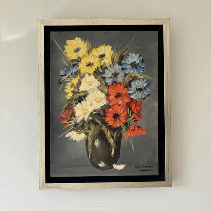 Expressive Floral Still Life Oil Painting "Flower Vase" Traditional Art Holland Art Shop