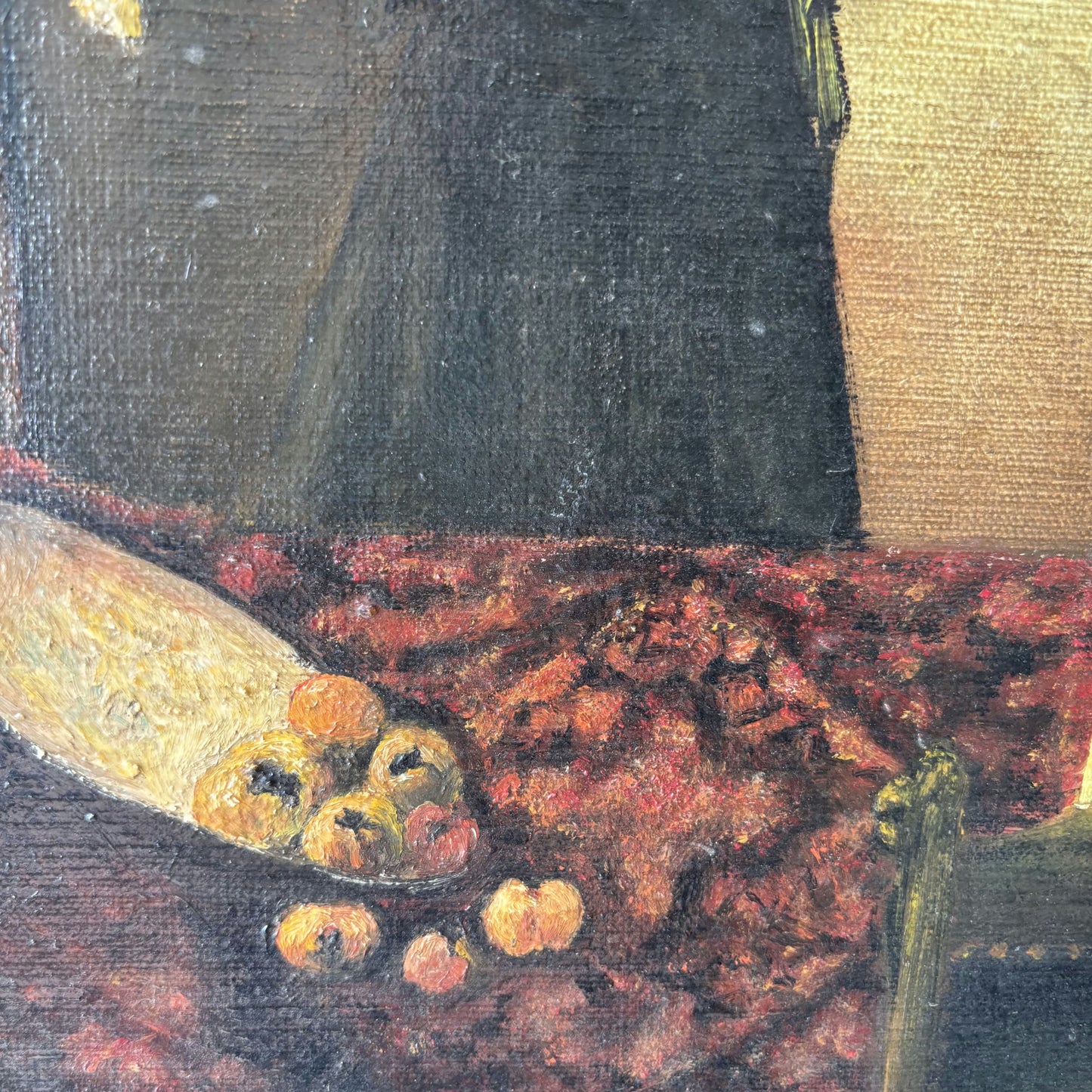 Traditional Oil Painting "Window Reflection" Fine Medium Art