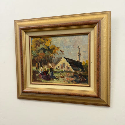 Refined Landscape Oil Painting "Paint Texture" Classic Artwork Holland Art Shop