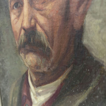 Classic Portrait Oil Painting "Older Man" Handcrafted French Artwork Holland Art Shop