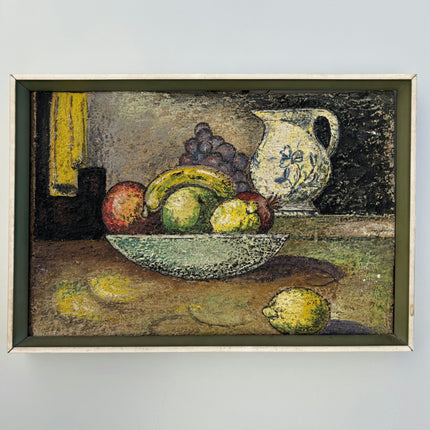 Vintage Still Life Oil Painting "Fruit Bowl" Traditional Artwork Holland Art Shop
