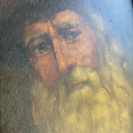 Classic Portrait Oil Painting "Bearded Man" Timeless Small Artwork Holland Art Shop
