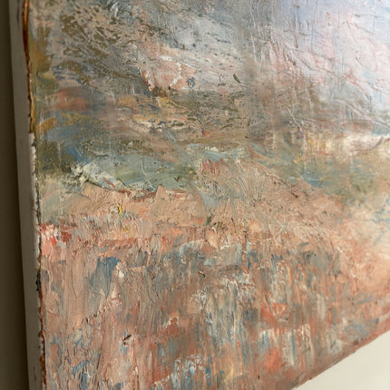 Expressive Abstract  Oil Painting "Abstract Seascape" Refined Art Holland Art Shop