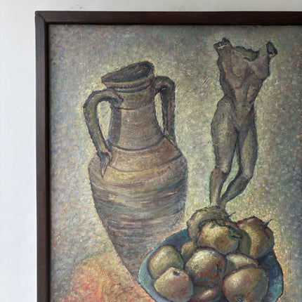 Traditional Still Life Oil Painting "Bowl Apples" Original Art Holland Art Shop