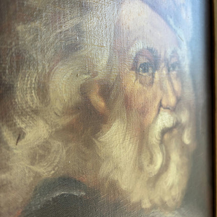 Authentic Portrait Oil Painting "Bearded Elder" Timeless Art Holland Art Shop