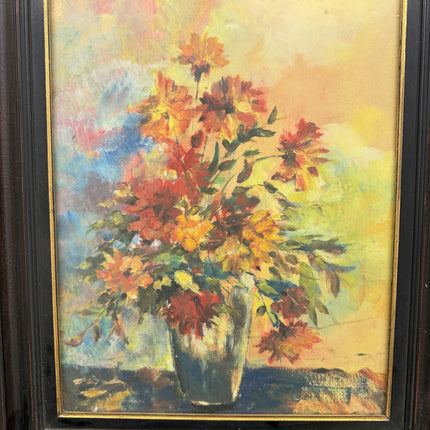 Detailed Floral Still Life Oil Painting "Flower Vase" Traditional Art Holland Art Shop