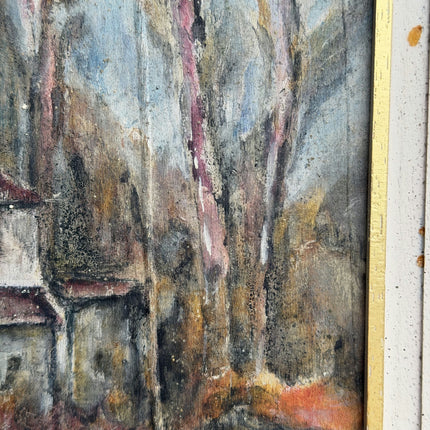 Authentic Landscape Oil Painting "Gilded Frame" Elegant Small Art Holland Art Shop