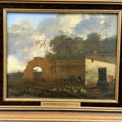 Traditional Landscape Oil Painting "Framed Painting" Original Art Holland Art Shop