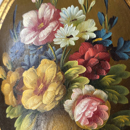 Traditional Oil Painting Flowery Still Life "Flower Bouquet" Small Artwork Holland Art Shop