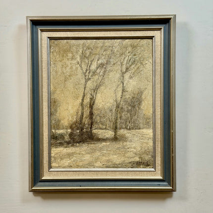 Detailed Landscape Oil Painting "Bare Trees" Timeless Artwork Holland Art Shop