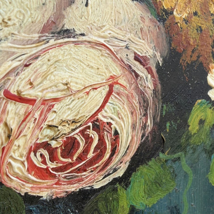 Refined Floral Still Life Oil Painting "Flower Bouquet" Elegant Artwork Holland Art Shop